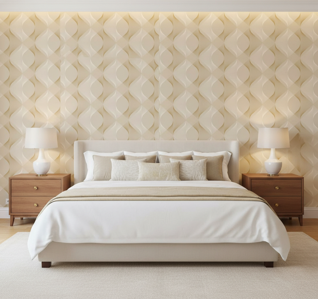 Master Bedroom Ogee Wallpaper.png