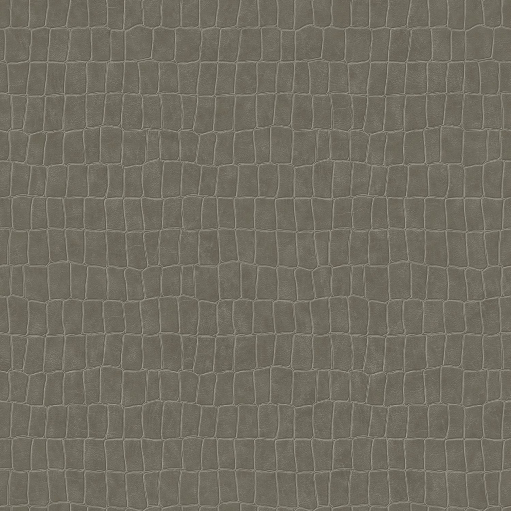 Papel tapiz piel de cocodrilo marrón agrisado 154139186 154-139186