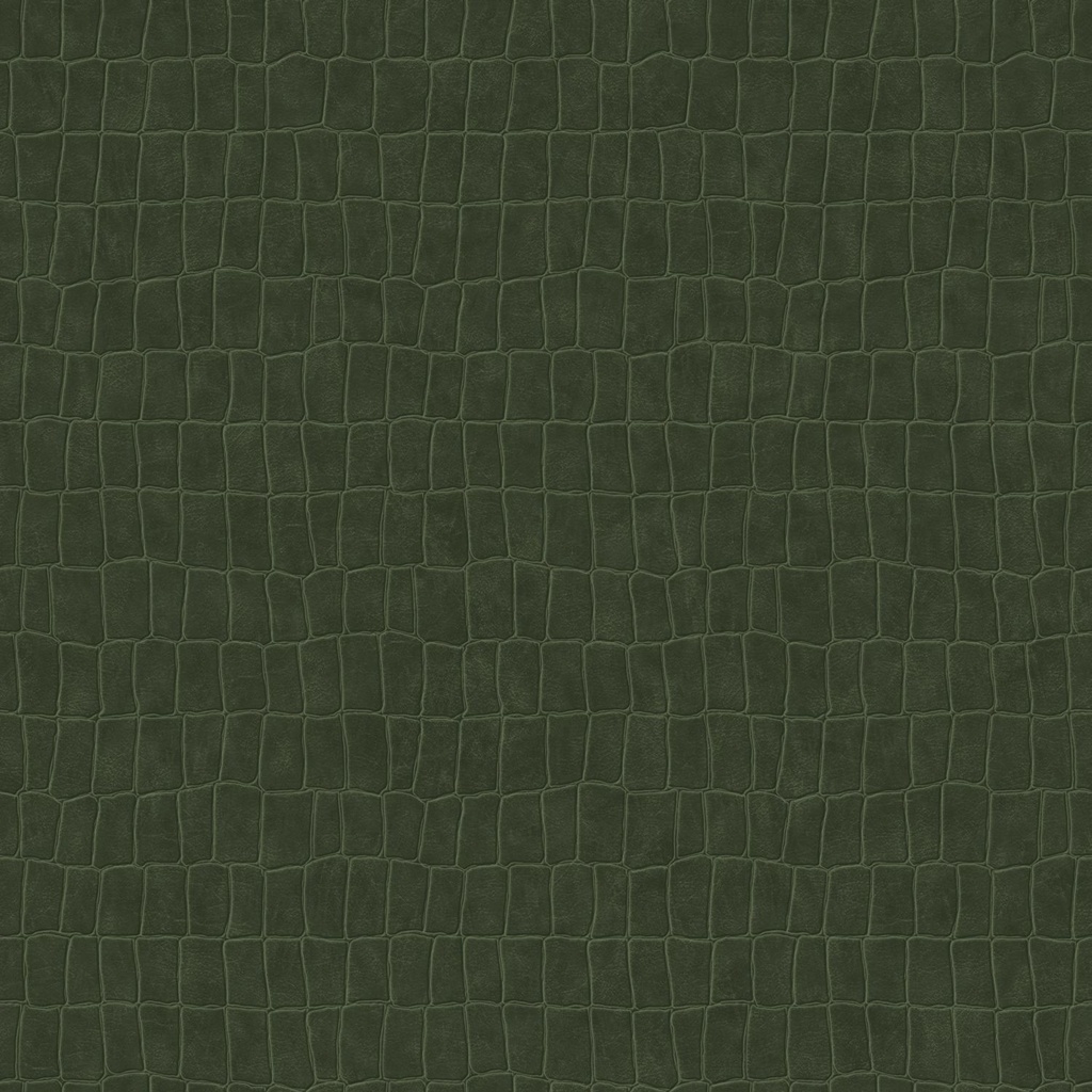 Papel tapiz piel de cocodrilo verde oliva agrisado 154139187 154-139187