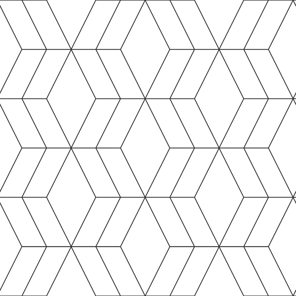 Papel tapiz art deco blanco y negro 156139149 156-139149