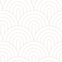 Papel tapiz art deco blanco y oro 156139215 156-139215