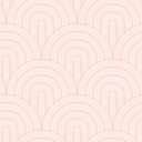 Papel tapiz art deco rosa suave y oro rosa 156139217 156-139217