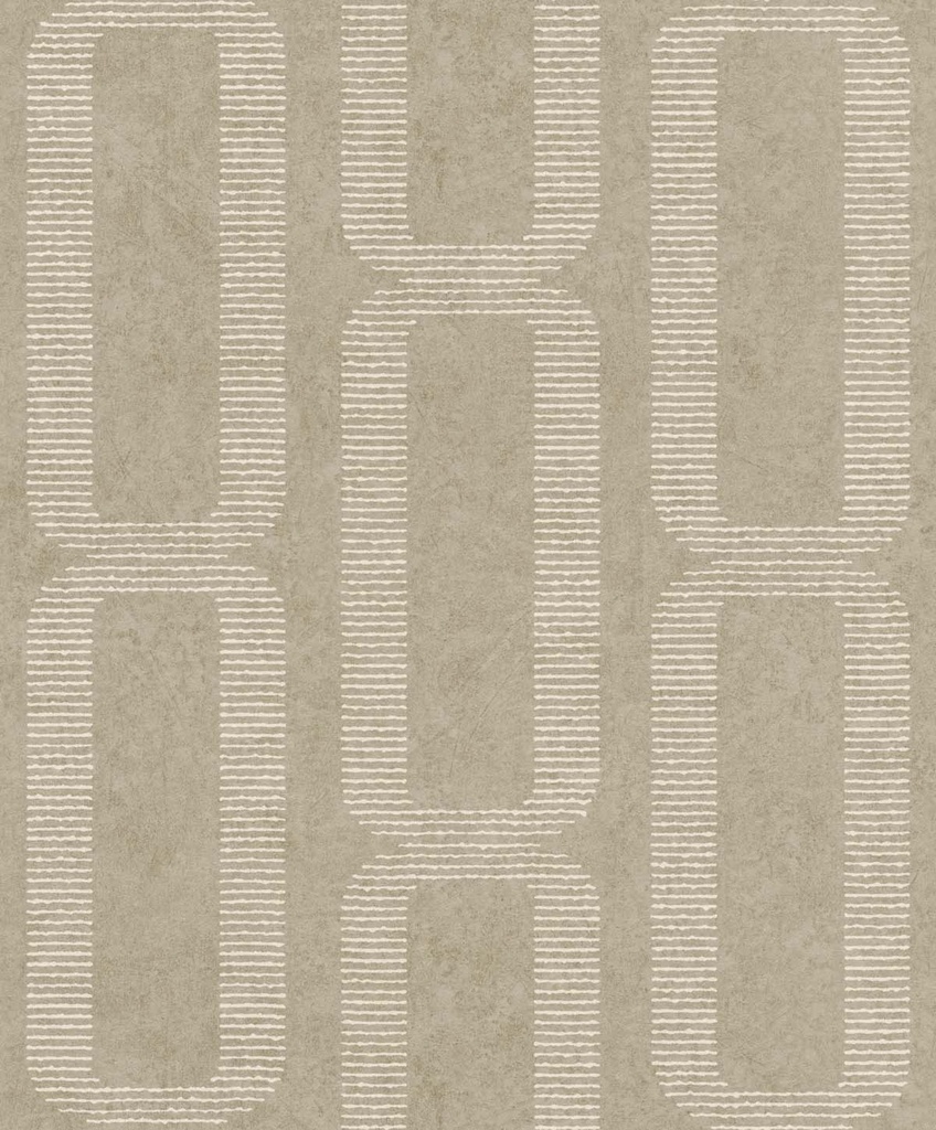 Papel Tapiz Emil & Hugo Colección Linen House CUBE LICHEN GREEN 301785