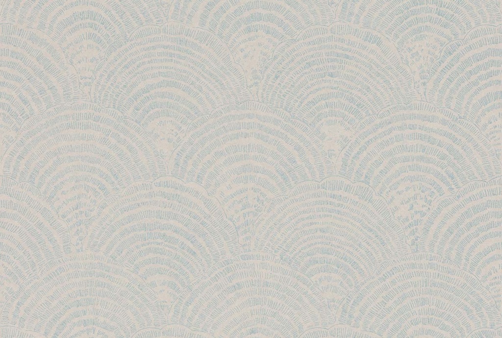 Papel Tapiz Emil & Hugo Colección Moana Jacob Warm Grey & Aqua 300832