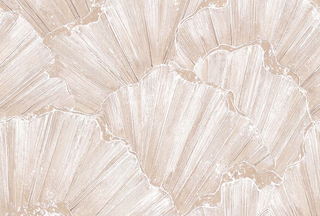 Papel Tapiz Emil & Hugo Colección Moana TRIDACNA OFFWHITE 3,18M X 3,00M 300894