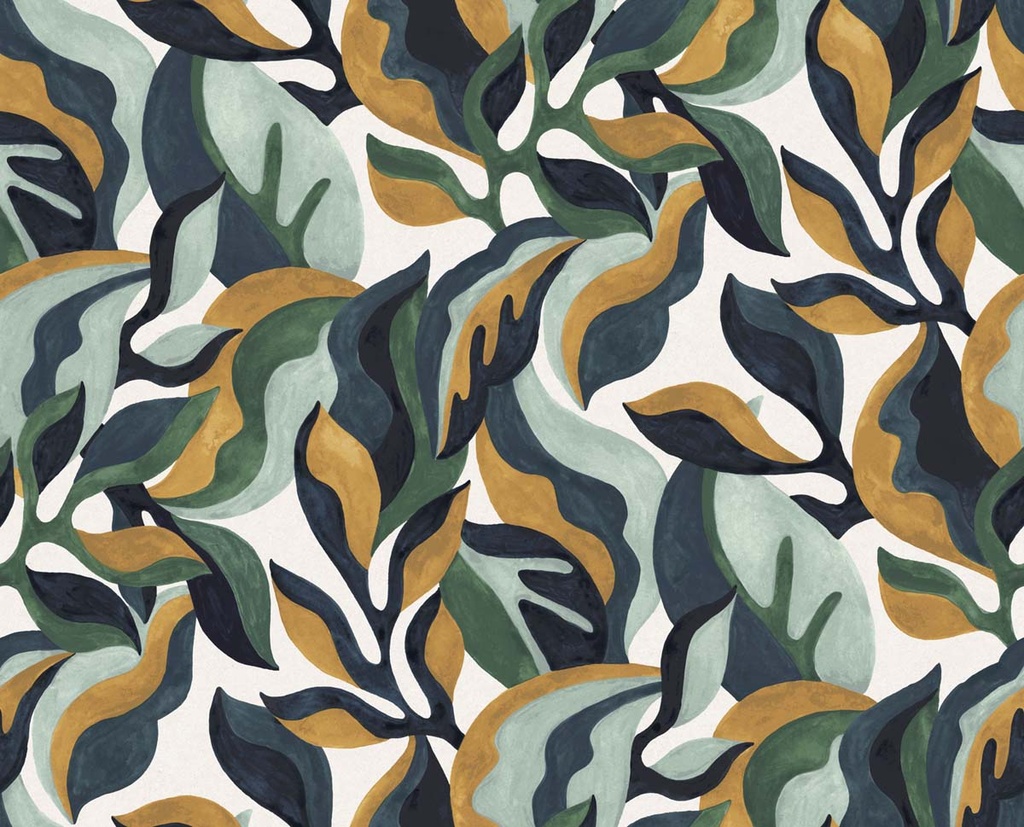 Papel Tapiz EMIL & HUGO Bloomsbury THE BIG HENRY GREEN 3,71M X 3,00M 302683