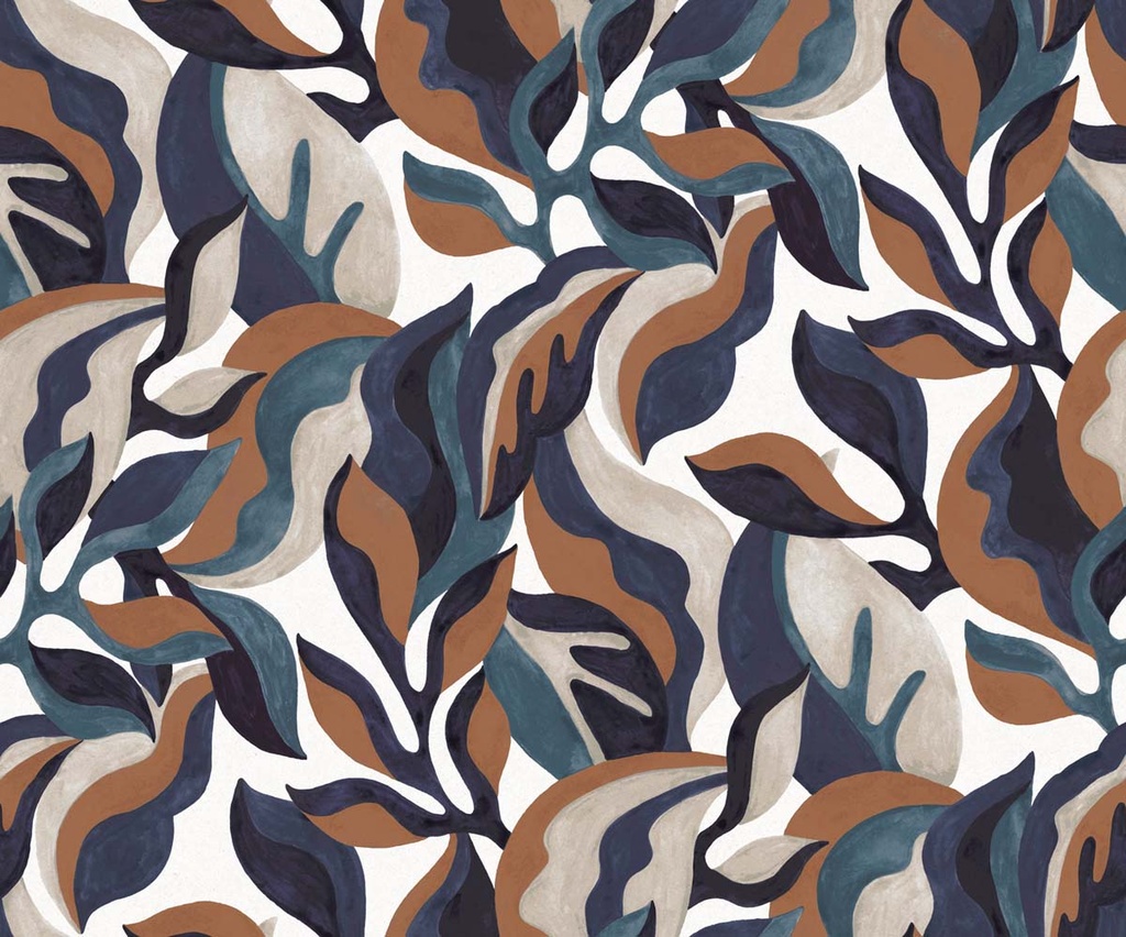 Mural EMIL & HUGO Bloomsbury THE BIG HENRY TERRA & BLUE 3,71M X 3,00M 302775