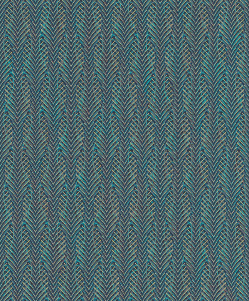 Papel Tapiz Emil & Hugo Colección Samoa MANUMEA BLUE & GREEN 300160