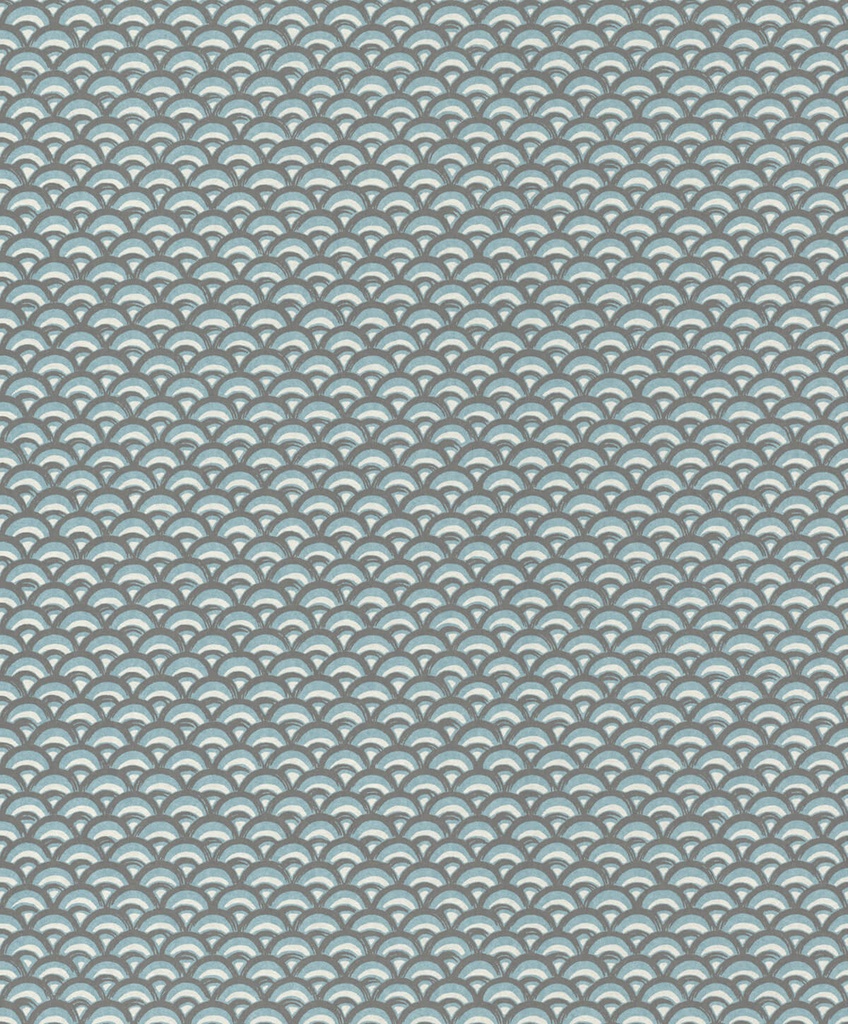 Papel Tapiz Emil & Hugo Colección Samoa PALOLO AQUA & GREY 300351