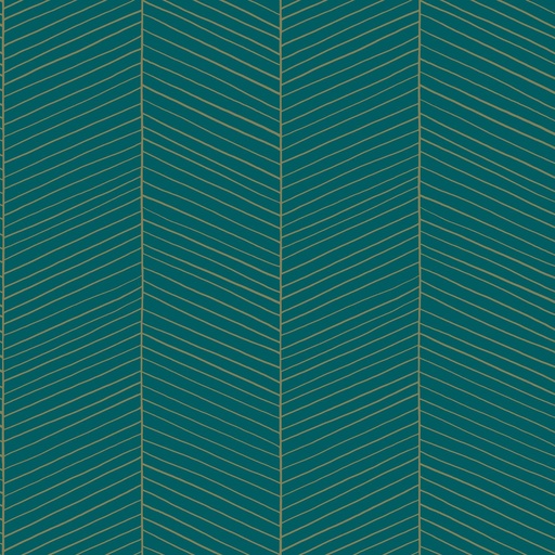 [139200] Papel tapiz chevron verde esmeralda y oro 156139200 156-139200