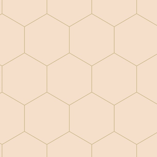 [139226] Papel tapiz con estampado hexagonal rosa melocotón claro 156139226 156-139226