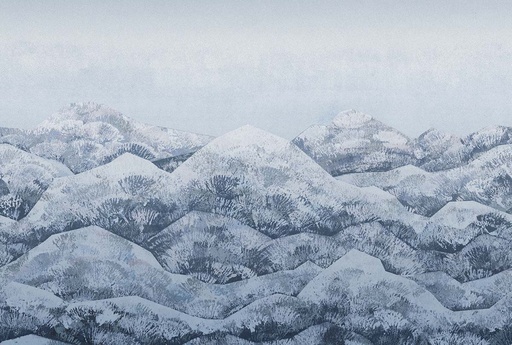 [301099] Mural Emil & Hugo Colección Moana ATLANTIS BLUE 2,65M X 2,65M 301099