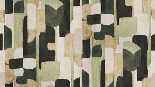 [302812] Mural EMIL & HUGO Bloomsbury DUNCAN GREEN 5,30M X 3,00M 302812