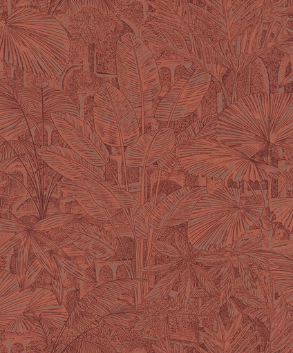 [300122] Papel Tapiz Emil & Hugo Colección Samoa APIA RED 300122