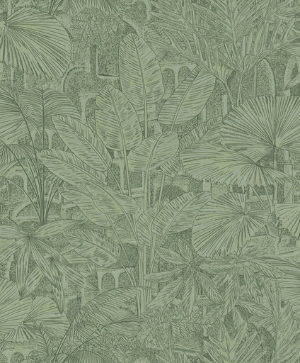 [300146] Papel Tapiz Emil & Hugo Colección Samoa APIA WASABI 300146