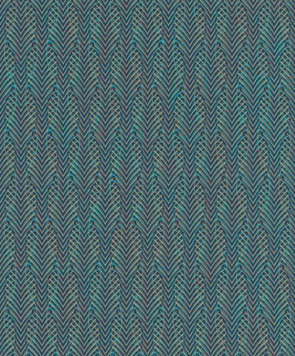 [300160] Papel Tapiz Emil & Hugo Colección Samoa MANUMEA BLUE & GREEN 300160