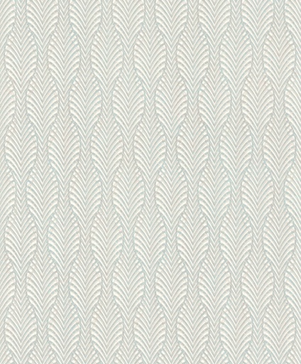 [300214] Papel Tapiz Emil & Hugo Colección Samoa MANUMEA OFFWHITE & AQUA 300214